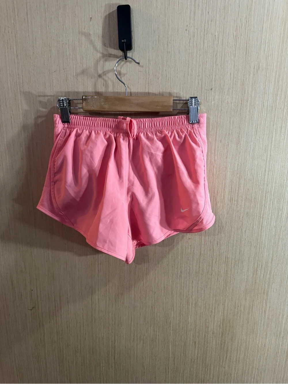 Kids Nike Pink Athletic Running Shorts Size Medium